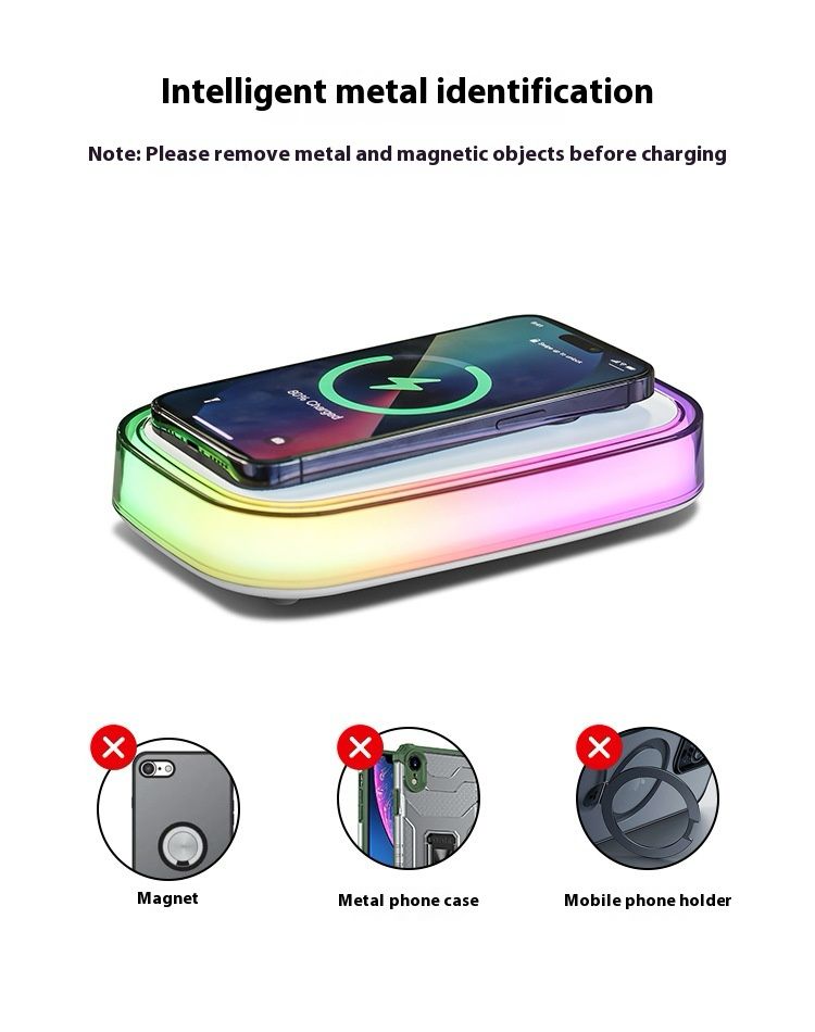 Wireless Charger Bedside Lamp