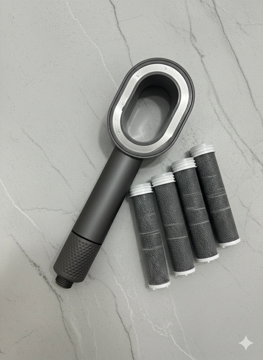 MGL Radiance ראש מקלחת מסנן - מים נקים ובריאים לעור ולשיער - MotionGlowLightMotionGlowLightMGL Radiance ראש מקלחת מסנן - מים נקים ובריאים לעור ולשיער